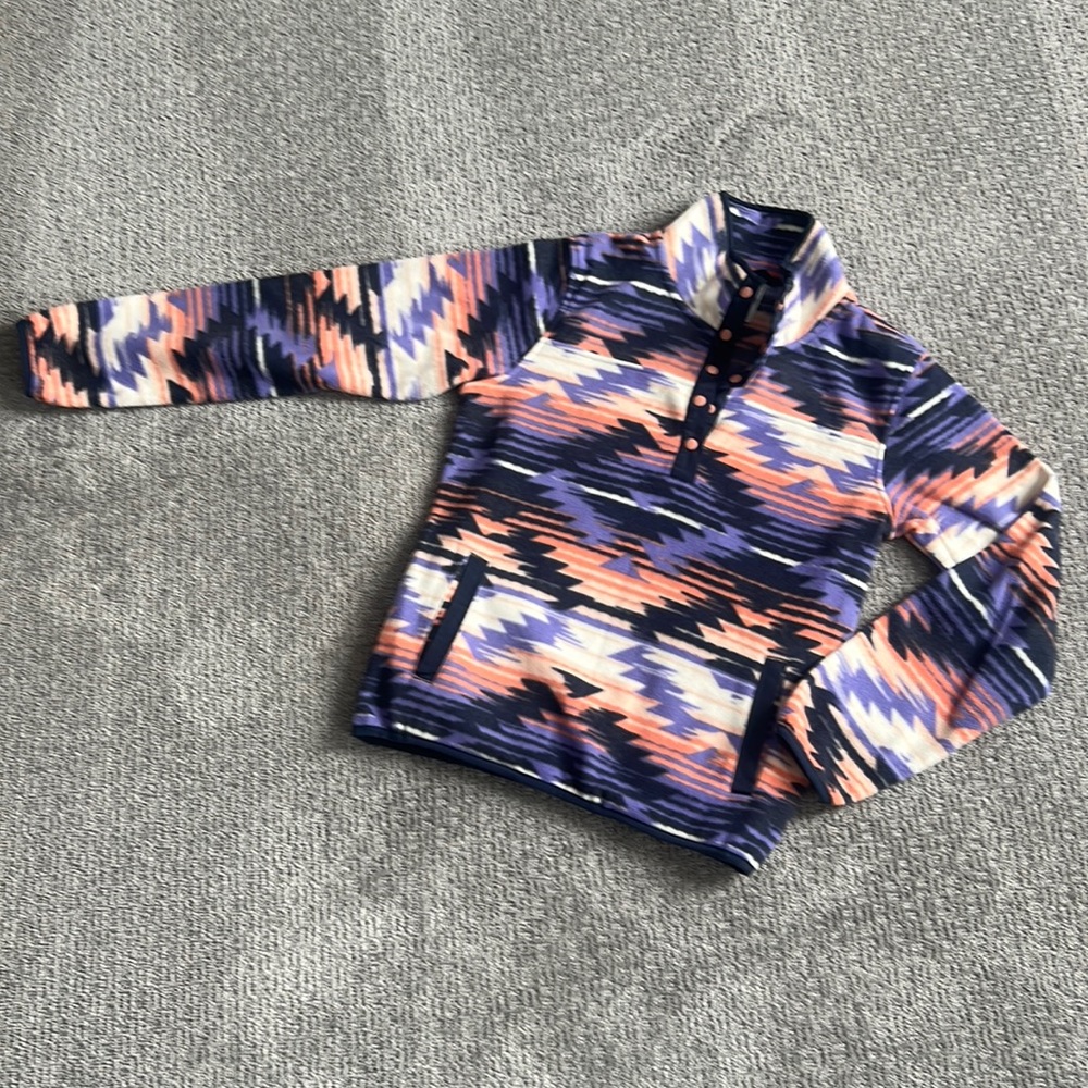 Cinch Multicolor Patterned Sweatshirt